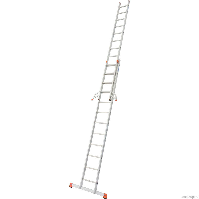 Двухсекционная выдвижная лестница Monto Fabilo 2х12 129307