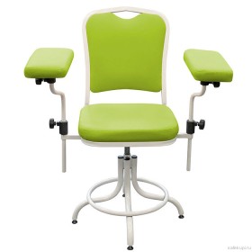 Кресло для забора крови ДР02 (цвет светло-зеленый)