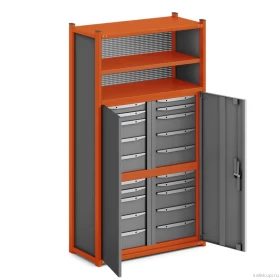 Шкаф инструментальный WORK ST 5 цвет оранжевый