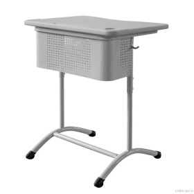 Школьный стол одноместный ШСТ13 цвет серый