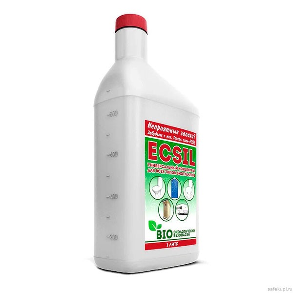 Дезодорирующая жидкость Ecsil 1 литр