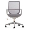 Кресло для персонала Гэлакси gray LB ткань/сетка