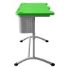 Школьный стол двухместный ШСТ14 цвет зеленый