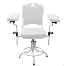 Кресло для забора крови ДР02 (цвет белый)