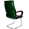 Кресло офисное Боттичелли CF (кожа цвет зеленый)