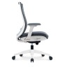 Кресла офисное Ruby LB white/grey сетка/ткань