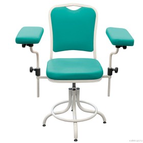 Кресло для забора крови ДР02 (цвет зеленый)