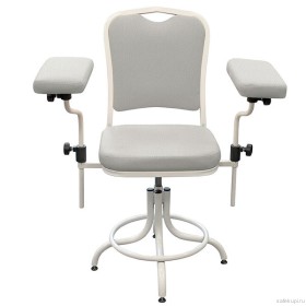 Кресло для забора крови ДР02 (цвет серый)