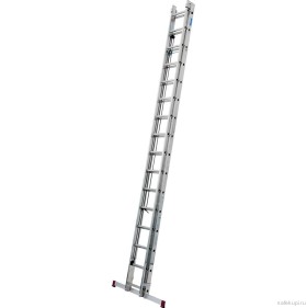 Двухсекционная лестница с тросом CORDA 2х16 031525