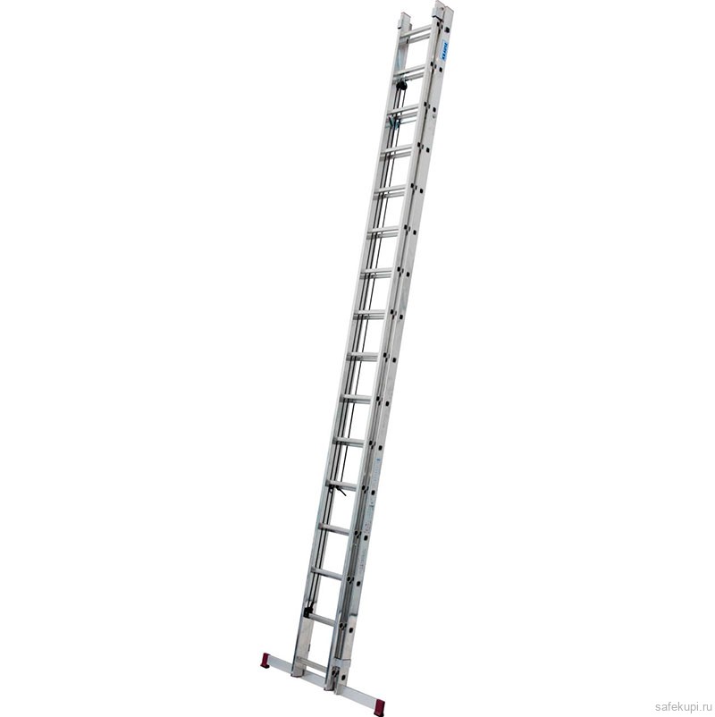 Двухсекционная лестница с тросом CORDA 2х16 031525