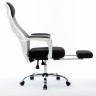 Кресло офисное 007 NEW White (выдвижная опора для ног)