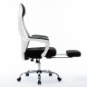 Кресло офисное 007 NEW White (выдвижная опора для ног)