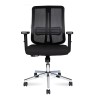 Кресло офисное Tema Сhrome 2D LB Black сетка/ткань