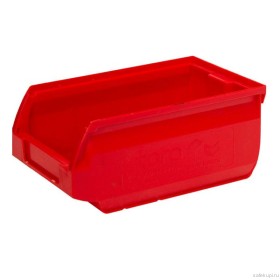 Ящик пластиковый (170х100х70 мм) 1,3 л 5001 (цвет красный)
