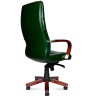 Кресло руководителя Честер кожа (кожа цвет зеленый)