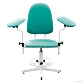 Кресло для взятия крови ДР03 (цвет зеленый)