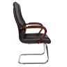 Кресло офисное Боттичелли CF (кожа цвет коричневый)