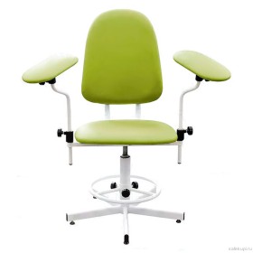 Кресло для взятия крови ДР03 (цвет светло-зеленый)
