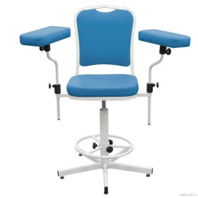 Кресло для взятия крови ДР03(1) цвет синий