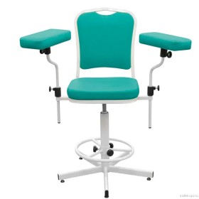 Кресло для взятия крови ДР03(1) цвет зеленый