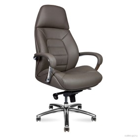 Кресло для руководителя Porsche Dark Gray Leather кожа