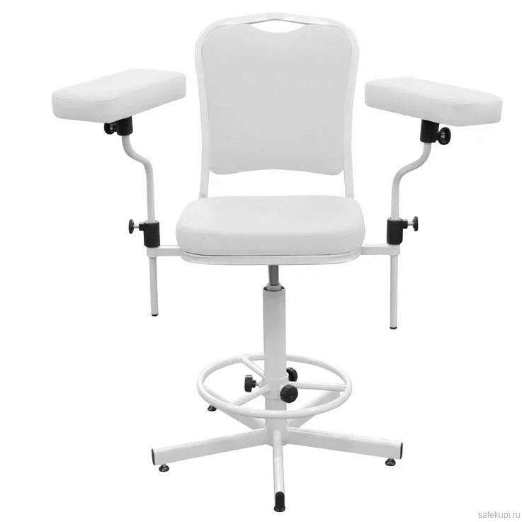 Кресло для взятия крови ДР03(1) цвет белый