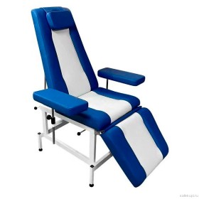 Кресло-кушетка К03 (цвет синий/белый)