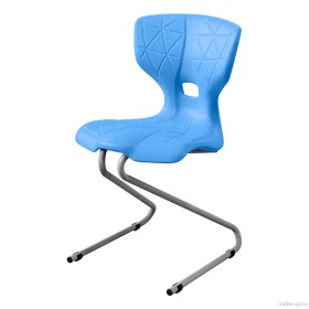 Школьный стул ШС13 Z-образный каркас (цвет синий)