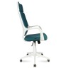 Кресло офисное IQ Blue (каркас белый, ткань)