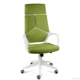 Кресло офисное IQ Green (каркас белый, ткань)