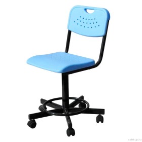 Лабораторный стул винтовой КР20 (пластик, опора)