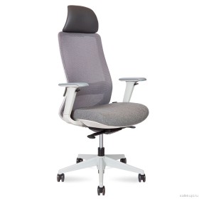 Кресло офисное Como Grey ткань/сетка