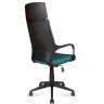 Кресло офисное IQ Blue (каркас черный, ткань)