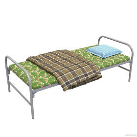 Комплект Олимп-1 (2000х900 мм): кровать, матрас, подушка, одеяло