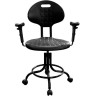 Кресло с подлокотниками КР10-1 (каркас черный)
