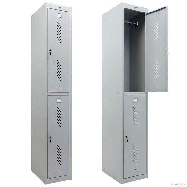 Шкаф для раздевалок ML 12-30 (базовый модуль) 1830x300x500 мм