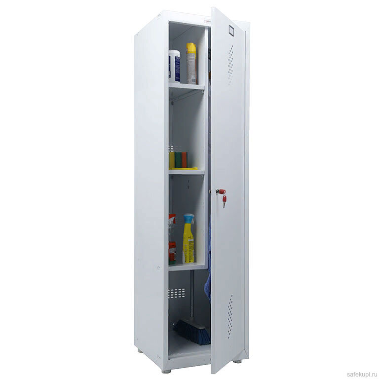 Шкаф медицинский для раздевалок МД1 ШМ-SS (183x50x50 см)