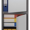 Шкаф бухгалтерский SL-125/2T EL (125x46x34 см)