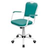Кресло для медицинских учреждений КР09(1) (экокожа цвет зеленый)