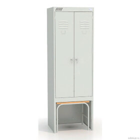 Шкаф для раздевалок ШРК 22-600 ВСК (1850х600х500 мм)