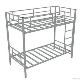 Кровать двухъярусная Севилья-2 1900х900 мм (цвет серый)