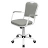 Кресло для медицинских учреждений КР09(1) (экокожа цвет серый)