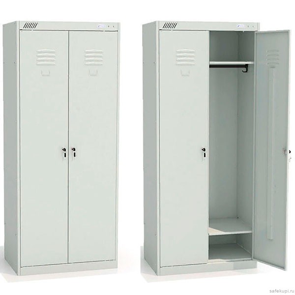 Шкаф для раздевалок ШРК 22-800 (1850х800х50 мм)