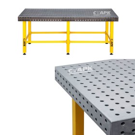 Сварочно-монтажный стол 2000х1000 мм (столешница 10 мм, шаг отверстий 50х50 мм)