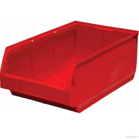 Ящик пластиковый 500х310х250 мм 38 л 5006 (цвет красный)
