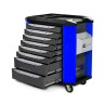 Тележка инструментальная Toollbox Premium TBP-8 цвет синий