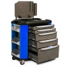 Тележка инструментальная Toollbox Premium TBP-5 цвет синий