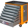 Тележка инструментальная Toollbox Standart TBS-7 цвет оранжевый