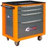 Тележка инструментальная Toollbox Standart TBS-4 цвет оранжевый